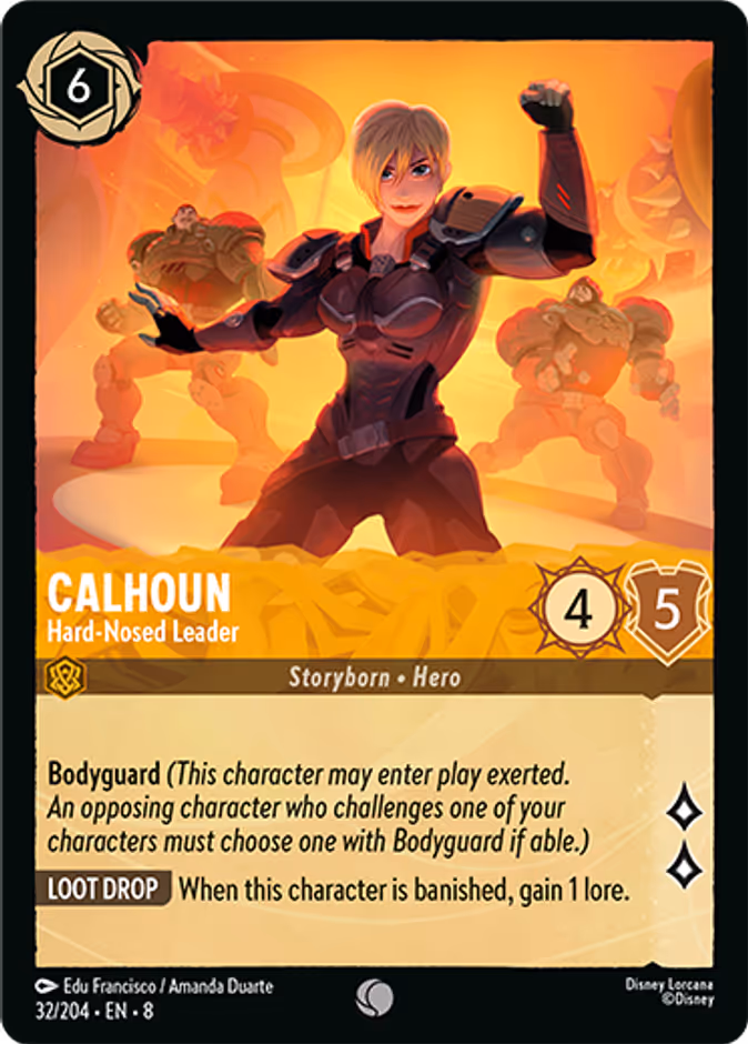 Calhoun - Hard-Nosed Leader