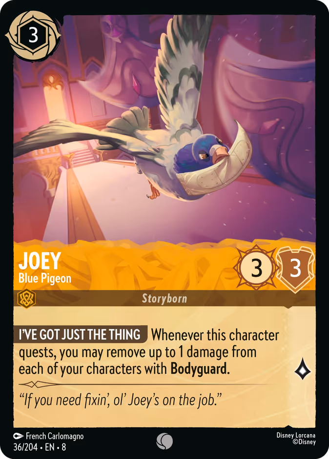 Joey - Blue Pigeon