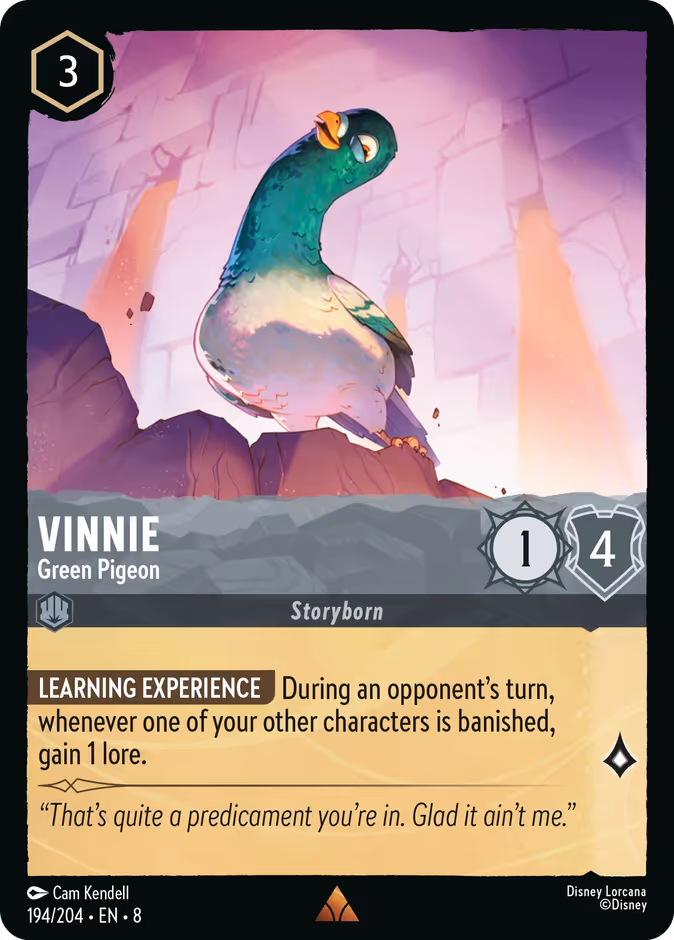 Vinnie - Green Pigeon